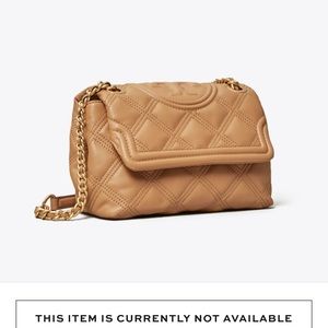 Final sale!New authentic Tory Burch small Fleming soft convertible shoulder bag